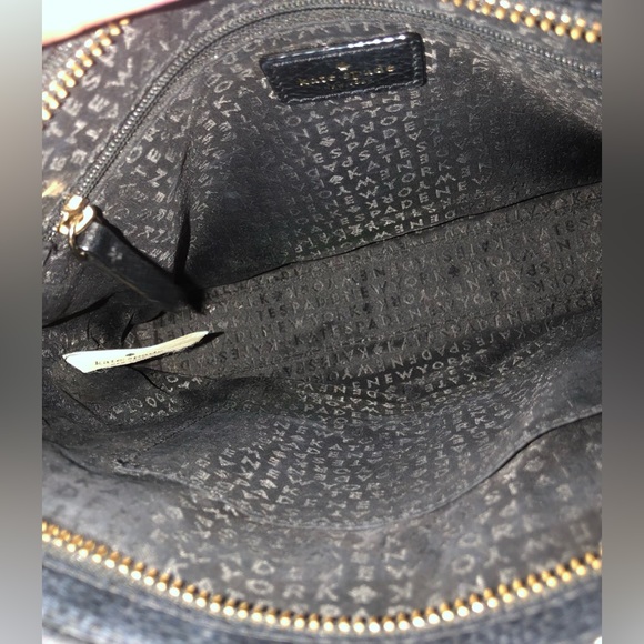 Kate Spade NY Metallic Mult Color Leather Crossbody Bag CUSTOM DESIGN Authentic - Picture 4 of 14